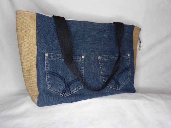 Cabas Jean et Jute