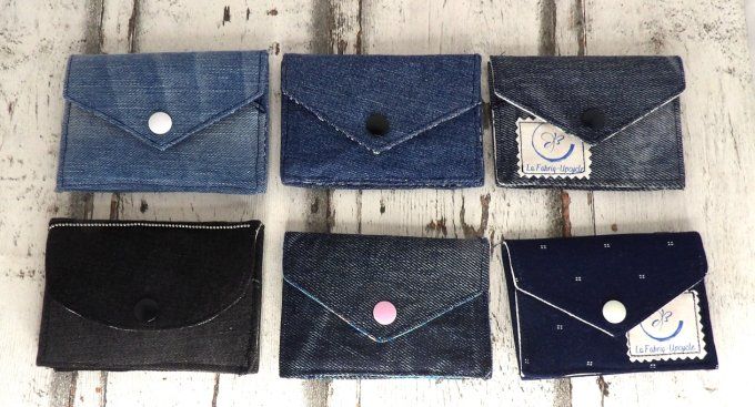 Porte-Cartes en Jean Upcyclé